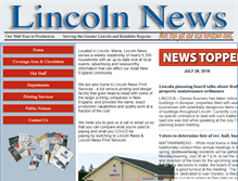 Tablet Screenshot of lincnews.com